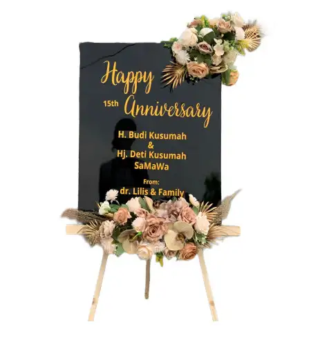 Papan Bunga Akrilik Cipedak